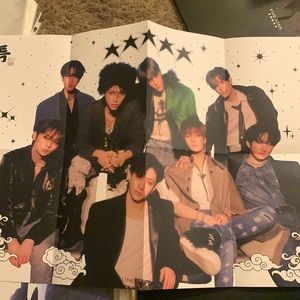 K-pop group Stray kids poster from s class the 3rd album